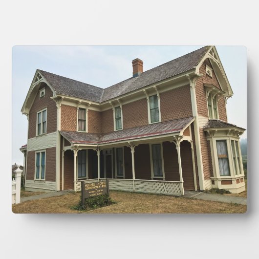 Hughes House, Cape Blanco, Oregon Coast Fotoplatte (Vorderseite)