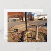 Hughes Memorial Bird Bath: Arkansas Postkarte (Vorne/Hinten)