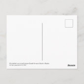 Hughes Memorial Bird Bath: Arkansas Postkarte (Rückseite)