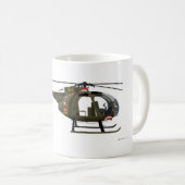 Hughes OH-6 Cayuse-Fräulein Clawd Kaffeetasse (VorderseiteRechts)