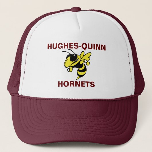 HUGHES-QUINN HORNETS TRUCKERKAPPE (Vorderseite)