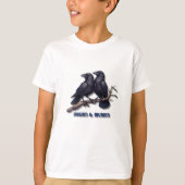 Huginn und Muninn Kids T - Shirt, Odins Ravens T-S T-Shirt (Vorderseite)