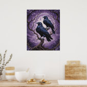 Huginn und Muninn Poster (Küche)