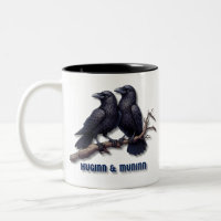 Huginn und Muninn Tasse, Odins Ravens