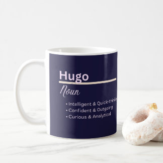 Hugo Boy Personalized Name Definition Kaffeetasse