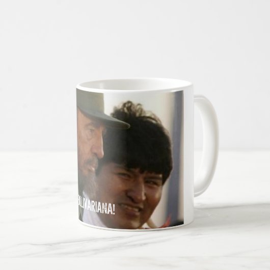 Hugo Chaves Fidel und Evo Tasse (VorderseiteRechts)