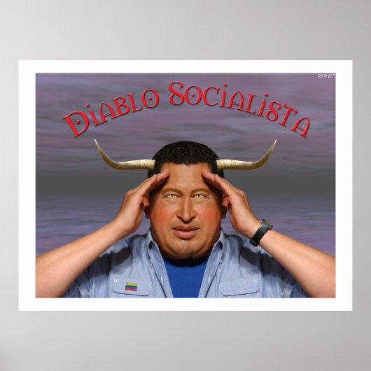 Hugo Chavez Poster (Vorne)