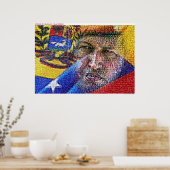Hugo Chavez Poster (Küche)