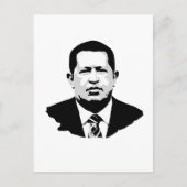 Hugo Chavez Postkarte (Vorderseite)