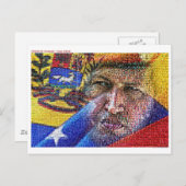 Hugo Chavez - Venezuela. Postkarte (Vorne/Hinten)