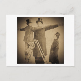 Hugo, das große Vintage Zirkus Freak Wendt Foto Postkarte