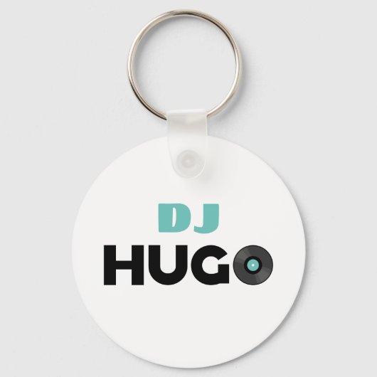 Hugo DJ Schlüsselanhänger (Vorderseite)