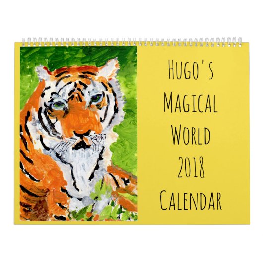 Hugo magischer Wandkalender Welt2018 (Titelbild)