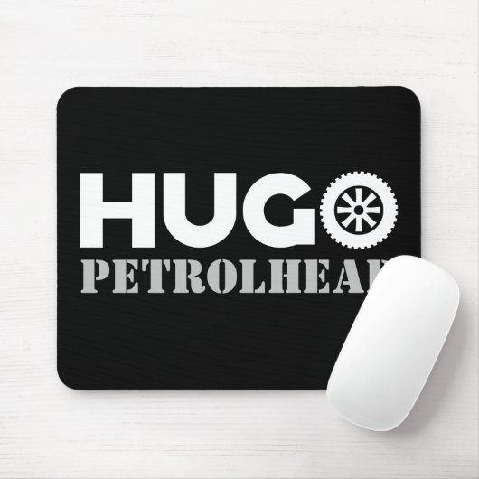 Hugo Petrol Head Mouse Pad Mousepad (Mit Mouse)
