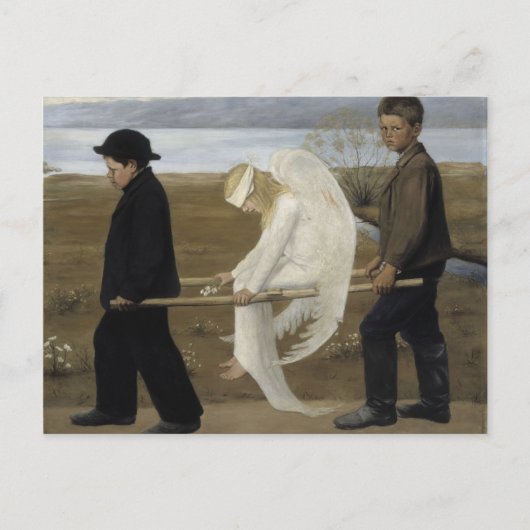 Hugo Simberg Art Postkarte (Vorderseite)