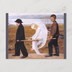 Hugo Simberg Das verletzte Engelchen CC1257 Update Postkarte