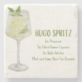 Hugo Spritz Untersetzer (Vorderseite)