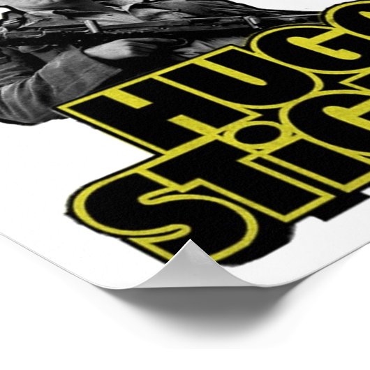 Hugo Stiglitz Large Print Poster (Ecke)