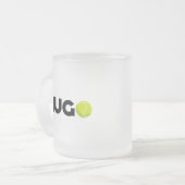 Hugo Tennis Mattglastasse (Vorderseite Links)