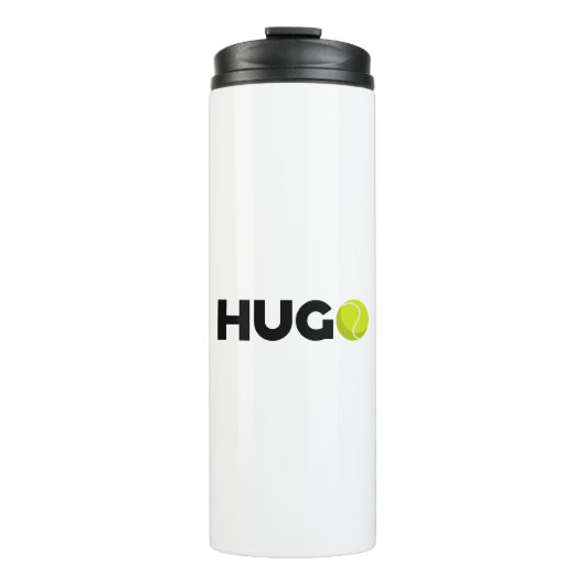 Hugo Tennis Thermosbecher (Vorderseite)
