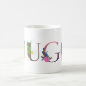 HUGO Vorname Elegant bestickt Kaffeetasse (Mittel)