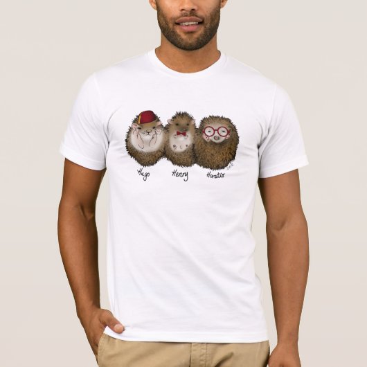 HugoHenry&HoratioTheHedgehogs T-Shirt (Vorderseite)