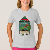 Hugot line "Laro tayo", Bahay Kubo, Philippinen T-Shirt (Vorderseite)