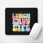 Hugs Amp; High Fives Lunch Lady Vibes School Apple Mousepad (Mit Mouse)