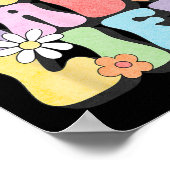 Hugs Amp; High Fives Lunch Lady Vibes School Apple Poster (Ecke)