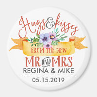 Hugs and Kisses from the new Mr and Mrs. Floral