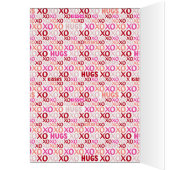 Hugs and Kisses Galentines XOXO Beste Freundin Fal (Innen (Links))