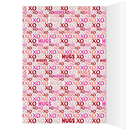 Hugs and Kisses Galentines XOXO Beste Freundin Fal (Innen (Links))