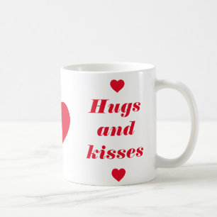 Hugs and Kisses Tasse