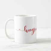 Hugs and Kisses Valentine's Day Coffee Tasse (Links)