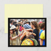 Hugs auf der Dancefloor Postkarte (Vorne/Hinten)