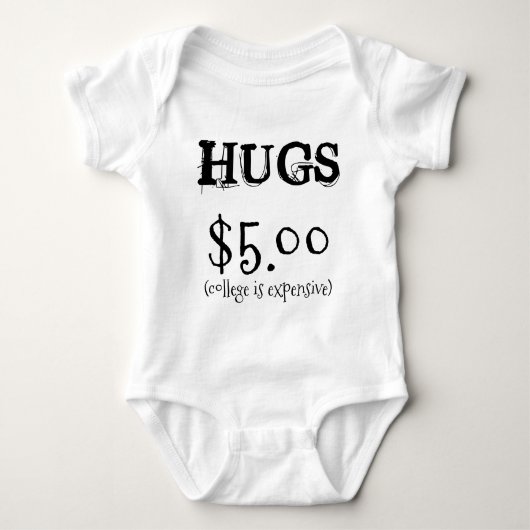 Hugs Baby Bodysuit Baby Strampler (Vorderseite)