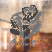Hugs Decal Personalisiert Liebe Hugs Window Clying Fensteraufkleber (Blatt 2)