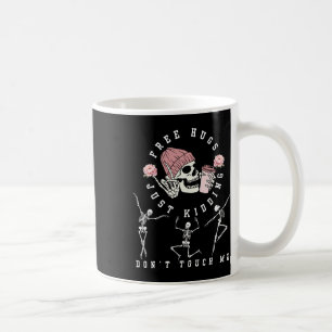 Hugs einfach kidding Touch mir Spaß Halloween Ske  Kaffeetasse