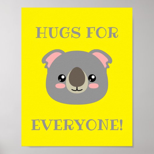Hugs für alle! poster (Vorne)
