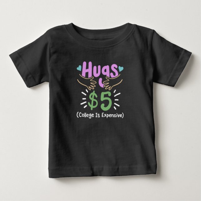 Hugs für Tuition Baby T-shirt (Vorderseite)