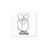 Hugs Gummistempel (Prägung)