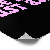 Hugs Just Ask Funny Sarcastic Joke Family Poster (Ecke)