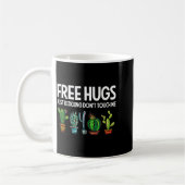 Hugs Just Kidding Don't Touch Me Funny Cactus Joke Kaffeetasse (Links)