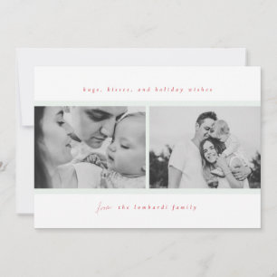 Hugs, Kisses, Holiday Wishs Green Ankündigung