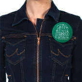 Hugs, Kisses & Kleeblatt wünscht St. Patrick's Day Button