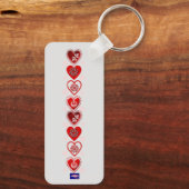 Hugs & Kisses Schlüsselanhänger (Rückseite)