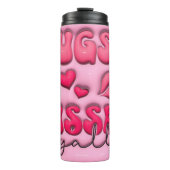 Hugs & Kisses Thermosbecher (Vorderseite)