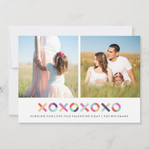 Hugs + Kisses Valentine's Day Card - Pulver Feiertagskarte