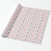 Hugs + Kisses Valentine's Day Gift Wrap - Pulver Geschenkpapier (Ungerollt)