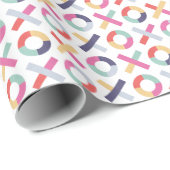 Hugs + Kisses Valentine's Day Gift Wrap - Pulver Geschenkpapier (Rolleneckpunkt)
